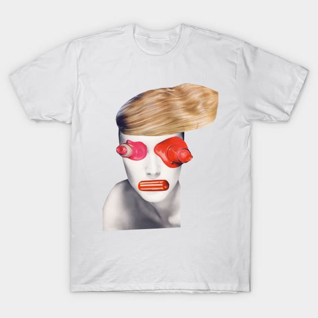 Portrait of a Girl T-Shirt by Luca Mainini